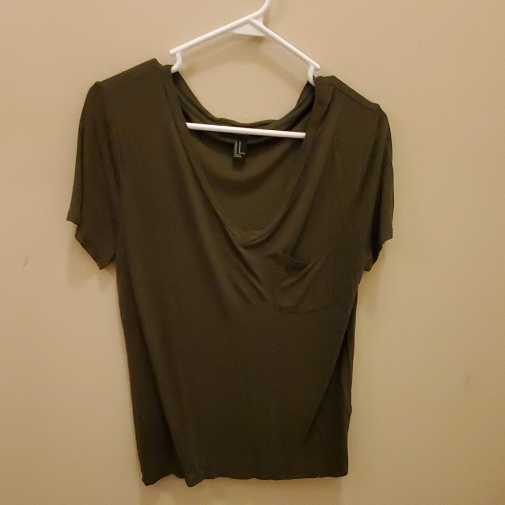 Army Green Tee